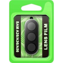 Luord-Store Galaxy A26 Raze Metal Kamera Lens - Siyah