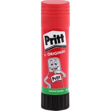 Pritt Stick Kırmızı Yapıştırıcı 11 gr - Silindirik, Desensiz (1 Adet)