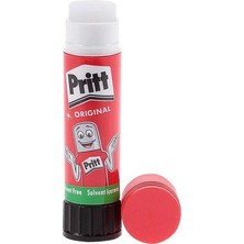 Pritt Stick Kırmızı Yapıştırıcı 11 gr - Silindirik, Desensiz (1 Adet)