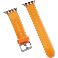 Luord-Store Watch 45MM Jelly Silikon Kordon - Turuncu