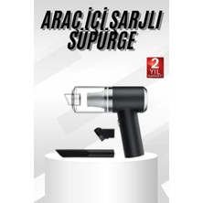 Epilons Yeni Nesil Mini Vakumlu Araç Süpürgesi El Süpürgesi Şarjlı