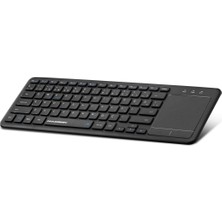 Epilons Bluetooth + Wıreless Klavye + Touch Pad Q Siyah HDX2505