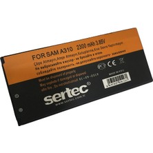 Luord-Store Sertec - Galaxy A310 - A3 2016 Uyumlu Batarya