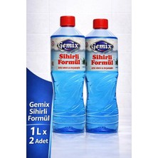 gemix Derz Duşakabin Fayans Temizleyici Mavi Su Sihirli Formül 1000 ml x 2 Adet