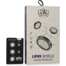 Uravas Store Galaxy S25 Bilvis Titan Kamera Lens - Siyah