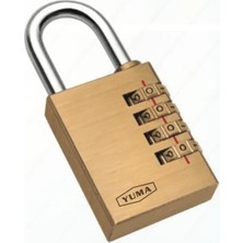 Luord-Store Pirinç Şifreli Asma Kilit - 4 Basamaklı 40MM