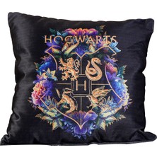 Sihir Dükkanı Harry Potter Hogwarts Logo Yastık