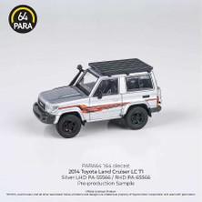 PARA64 Toyota 2014 Land Cruiser 71 Short Wheels Base Silver W Roof Rack Rhd PA-65566