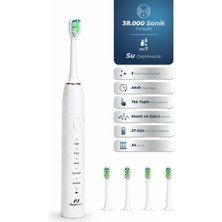 Pirantech KD-194 Şarjlı Diş Fırçası | 5 Farklı Mod Type-C Şarjlı Ipx7 Su Geçirmez