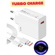 Fodos 67 Watt Hızlı Şarj Aleti - Turbo Şarj - Fast Charge - Adaptör + Kablo Mi 12T - Mi 12T Pro / Mi 12 - Mi 12 Pro Uyumlu