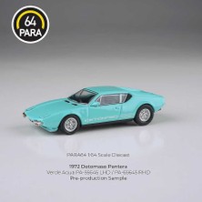PARA64 De Tomaso Pantera 1972 Verde Aqua Lights Down PA-55645