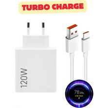 Fodos 120 Watt Hızlı Şarj Aleti - Turbo Şarj - Fast Charge - Adaptör + Kablo Mi 17 - Mi 17 Pro - Mi 17 Pro Max / Mi 17 Ultra Uyumlu