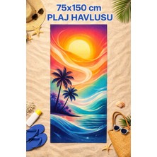 Maison Aura Plaj Havlusu-Hızlı Kuruyan Micro