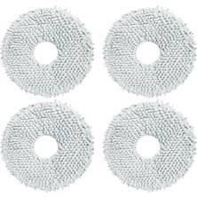 PremiumPort Ecovacs Deebot X2 Omni ve T20 T10 L10S L20 L30 Yedek Mop Set, 4'lü