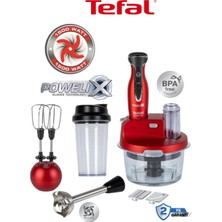 Tefal Dilimleyici ve Rende 4 Bıçaklı Powelix 1500W Güç 1,5 Litre Cam Hazneli Mutfak Robotu + Hassas Mutfak Tartısı