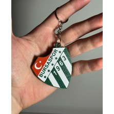 Pluto 3D Bursaspor Anahtarlık – Taraftara Özel Şık Tasarım