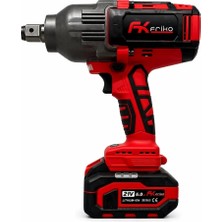 Friko Frıko 3/4 Akülü Somun Sıkma ve Sökme Makinesi Çift Akülü 21V 6 Ah 2000 Nm