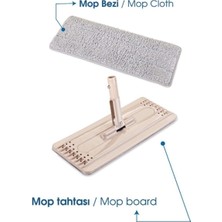 PremiumPort Pratik Sihirli Mop Tablet Temizlik Seti, Yedek Bezli, Hızlı ve Kolay Kullanım
