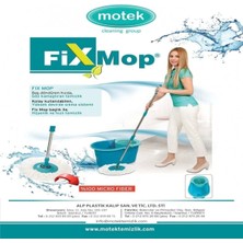 PremiumPort Pratik Mikrofiber Mop Temizlik Seti, Hızlı ve Kolay Kullanım