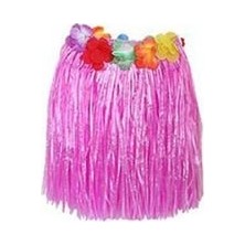 Anka Hawaii Hula Eteği Pembe Renk 40 cm