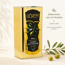 Görem Zeytin Taze Erken Hasat Taş Baskı Sızma Zeytinyağı 5 Lt