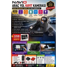 Navio Full Hd Araç Yol Kayıt Kamerası - Ahd - 32GB Hediye