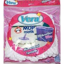 PremiumPort Pratik Mikrofiber Mop 360 Derece, Temizlikte Kolaylık ve Konfor