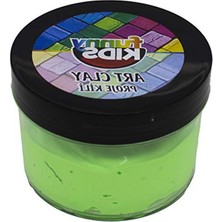 Cekar Store Funny Kids Art Clay Proje Kili 40CC - Neon Green
