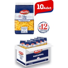 Mutlu Makarna Çarliston Makarna 500G / 10 Paket