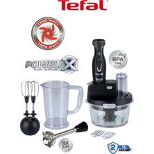 Tefal Dilimleyici ve Rende 4 Bıçaklı Powelix 1500W Güç 1,5 Litre Cam Hazneli Mutfak Robotu + Hassas Mutfak Tartısı