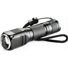 SHC4200 F.b.ı F-82 T6 LED Zoomlu 2000 Lm Yüksek Işık Şarjlı El Feneri