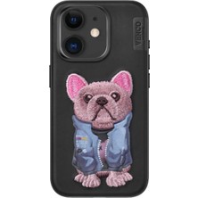 Luord-Store Venco Iphone 11 Cute Desenli Kapak - Siyah