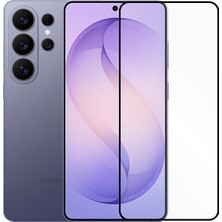 Microcase Samsung S26 Ultra Tam Kaplayan Çerçeveli Tempered Ekran Koruyucu -AL3276