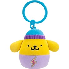 Squishmallows Hello Kitty Serisi Klipsli - Pompompurin 9 cm SN013
