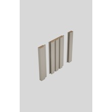 Peli Ahşap Lambiri Talya New Gray Soft Touch 16 mm