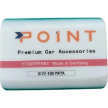 Nil Avm Point Ppf/tph Silikon Çekçek Ragle Cam Filmi Çekme Uygulama Aparatı Kare Yeşil 10X7CM P075A