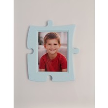 Moldream Buzdolabı Magnet Çerçeve -Puzzle Fotoğraf Çerçevesi – Mıknatıslı & Masaüstü Kullanım – Koruyucu Plakalı Özel Tasarım - Hediyelik