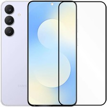 Microcase Samsung S25 Fe Tam Kaplayan Çerçeveli Tempered Ekran Koruyucu -AL3276