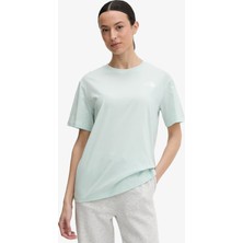 The North Face W Evolutıon Box Nse Relaxed Kadın Mavi T-Shirt NF0A8B6WG701