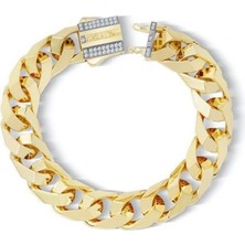 Ema Jewellery 11 mm Piramit Gurmet Bileklik