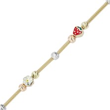 Ema Jewellery Çilek Mineli Çocuk Bilekliği