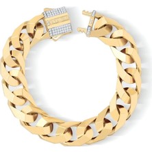 Ema Jewellery 13 mm Piramit Gurmet Bileklik