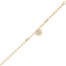 Ema Jewellery Baget Taşlı Top Bileklik