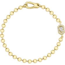 Genola Altın Toplu Tasarım Bileklik