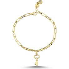 Seval Kuyumculuk Charmlı Altın Bileklik