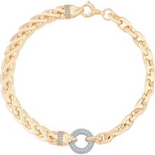 Ema Jewellery Taşlı Halka Tasarım Bileklik