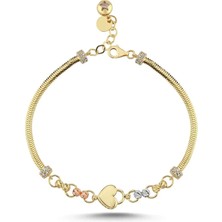 Seval Kuyumculuk Altın Kalp Bileklik