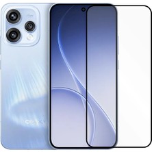Microcase Oppo Reno 15 Tam Kaplayan Çerçeveli Tempered Ekran Koruyucu -AL3276
