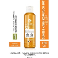 Yves Rocher Spf 50 Güneş Koruyucu Yüz & Vücut Losyonu / Şampuan Masaj Fırçası Hediyeli