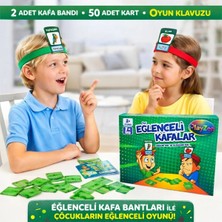 PlayZen Eğlenceli Kafalar Çocuk Oyunu 7+ Yaş Kafa Bandı Kart Oyunu Eğitici Zeka Oyunu